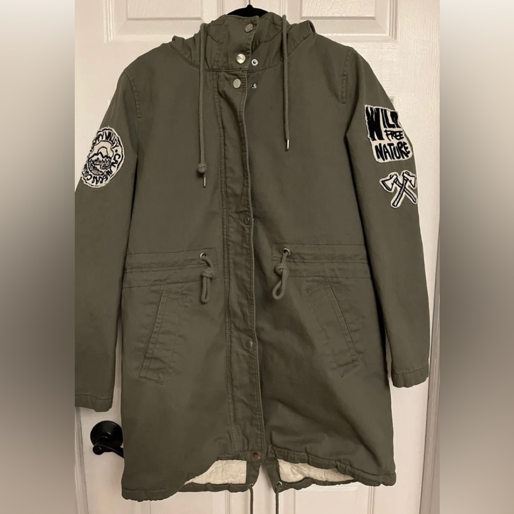 Pull bear jacket ~Size M~ Color Green
